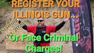 BREAKING State Police Announce Rules for Assault Weapon Registration in Illinois Starting Oct 2023 [upl. by Lucienne]