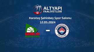 Gemlik Basketbol – Bahçeşehir Koleji U18 Erkekler Türkiye Şampiyonası Final [upl. by Junia]