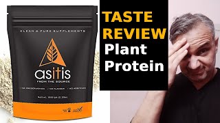 Asitis Pea Protein Taste Review I 28gms Protein I plant base protein [upl. by Aihtnamas745]