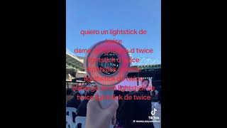 KIERO UN LIGHTSTICK D TWICE foryou nomasflop humor shorts [upl. by Croydon]