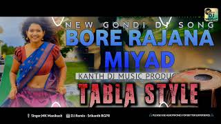 Bore rajana miyadtabla mix New Gondi DJ song 2024 By DJ SRIKANTH mix [upl. by Ifen]