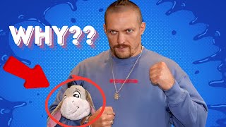 Why Oleksandr Usyk Brings an Eeyore Toy to his Fights [upl. by Aihcats]