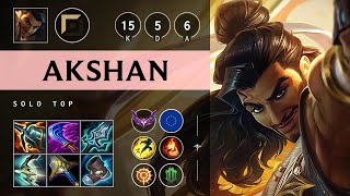 Akshan Top vs Vladimir Dominating  EUW Master Patch 1417 [upl. by Trueblood]