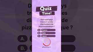 Fait insolite  pourtoi quiz quiztime challenge [upl. by Jobi]