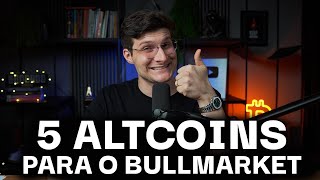 5 ALTCOINS COM MAIOR POTENCIAL EM 2025 [upl. by Burrus497]