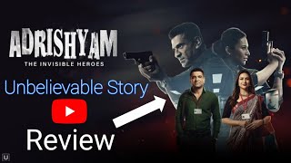 Review Adrishyam – The Invisible Heroes  Divyanka Tripathi Dahiya Eijaz Khan  PassionMafia [upl. by Neltiac]