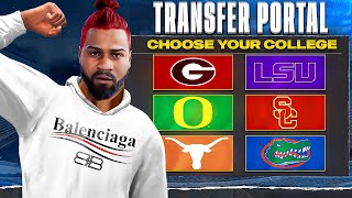 I Entered The Transfer Portal College Football 25 Road To Glory Sophomore year [upl. by Fenwick]