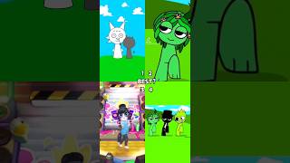 Sprunki cute and FearAnimation Meme memes shorts​ mytalkingangela2 [upl. by Wanids]