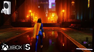 Gotham Knights Xbox Series S Gameplay [upl. by Einapets]