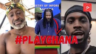 Play More Ghanaian Music This Festive season Black Sherif Samini Plead with Djs playghana [upl. by Koblick]