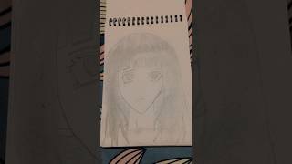 Hinata drawing 😱😱 shorts anime [upl. by Iras]