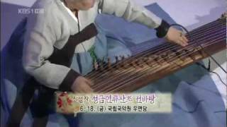 Koart 국악 동영상 성금연류 가야금산조지성자flv [upl. by Gearard]