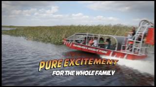 Everglades Airboat Tour Adventure at Everglades Holiday Park [upl. by Kyle]