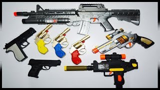 Kapsüllü Boncuklu Tabancalar  Pilli ışıklı Silahlar  Guns Toys  Sams Toys [upl. by Ehrenberg917]