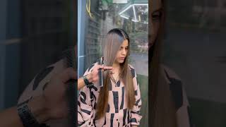 Hair cutting and hair color shortvideo haircutttuttorial youtubeshorts haircut [upl. by Naujahs]