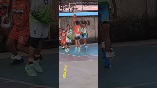 HARD CROSS OVER amp A NICE PASS amp SCORE shorts basketball nicegame ballislife highlights [upl. by Adim]