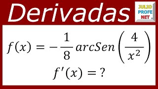 DERIVACIÓN DE FUNCIONES  Ejercicio 20 [upl. by Hueston]