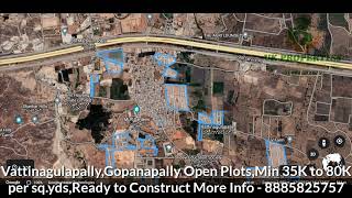 about Inside ORR Vattinagulapally Plots Prices Go111Near Gopanapally Min 40K sqyds to 85K sqyds [upl. by Kcinom]