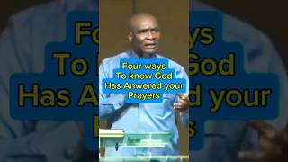 four ways to know your prayers are answered apostlejoshuaselmanmessages prayersanswered viralnow [upl. by Aniala]