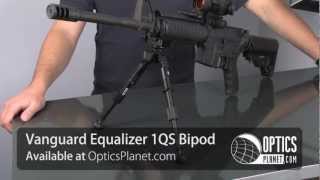 Vanguard Equalizer 1QS Bipod  OpticsPlanetcom [upl. by Hartnett]