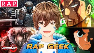 REACT RAP GEEK VTUBER  RAPS MOTIVACIONAIS [upl. by Enneirb]