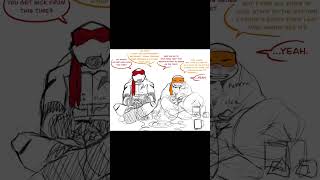 Indies Tmnt comic dub Mikey Sick saverottmnt [upl. by Luckett]