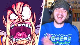 Vezypoo Reacts To Dragon Ball Z Fan Animations [upl. by Maury912]