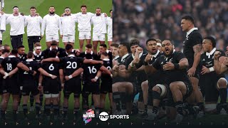 GOOSEBUMPS 🔥 The All Blacks perform the Haka in front of England 😮‍💨 [upl. by Asset]