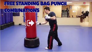 Freestanding Bag Punch Combinations [upl. by Battiste]