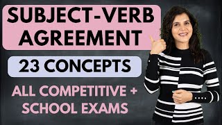 Subject Verb Agreement  Rules In English Grammar With Examples  Subject Verb Concord  ChetChat [upl. by Turino]