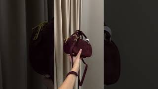 Miu Miu Arcadie Suede Bag Burgundy ⏩️httpskatystorecomuaua [upl. by Far]