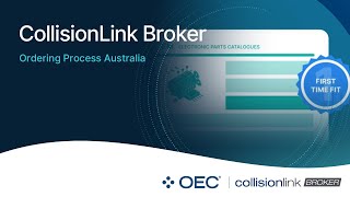 CollisionLink Broker  Ordering Process Australia [upl. by Proudlove933]