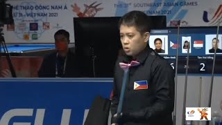 Rubilen Amit PHI  Wins Gold  Womens 9 Ball Finals  SEA Games 2022 [upl. by Oilalue]