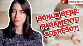 SOSPENSIONE del bonus BEBÉ ECCO cosa DEVI fare [upl. by Caldera65]