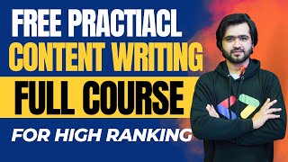 Content Writing Complete Course  Practical Content Writing Tutorial For Beginners [upl. by Karil995]