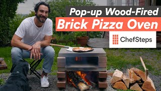 How to Build Your Own HighPerforming WoodFired Pizza Oven from Bricks [upl. by Llyrrad]