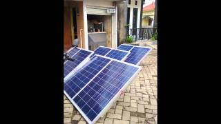 Paket PLTS Murah Untuk Rumah 1000 watt  Panel Surya My Solar Home System [upl. by Py]