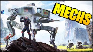 Pantropy  Destroying Weird ALIEN Creatures in this MECH Survival Game [upl. by Wanfried]