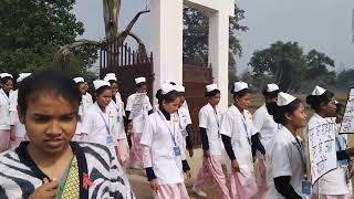 Vidya College Of Nursing Students AIDS day Par Hai Ak Nara 1 DECEMBER 2024 Today A Very Especially [upl. by Mont]