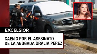 Capturan a tres por el homicidio de la abogada Oralia Pérez asesinada en Viaducto [upl. by Lahcsap980]