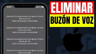 Como eliminar buzón de voz en Iphone [upl. by Kellby504]