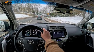 2023 Toyota Land Cruiser  Winter POV Test Drive  4K ULTRA HDR Video [upl. by Zalucki]