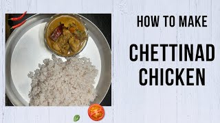 Chettinad Chicken Curry [upl. by Rhys733]