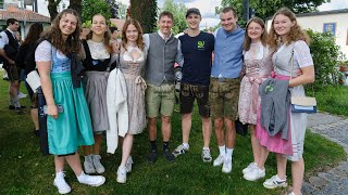 Olching Volksfest  Festeinzug der Vereine und O´zapft is im Festzelt 2024 in 4K [upl. by Aihset]