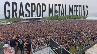 Graspop Metal Meeting 2024  Backstage Megadeth [upl. by Elwira]