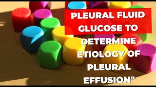 Can pleural fluid glucose level be helpful in differentiating causes of pleural effusion [upl. by Seton]