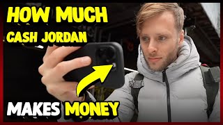 How Much Cash Jordan Makes Money On YouTube 2023 [upl. by Anselme]