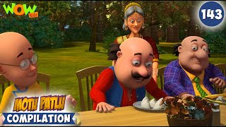 Chingum Hua Beghar  Motu Patlu Season 13 Compilation 143  Motu Patlu  Cartoons Kids  spot [upl. by Jonathan]