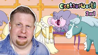 HORSETAURS Centaurworld S2 E1  Horsatia Wighair Beansz REACTION [upl. by Hedwig]