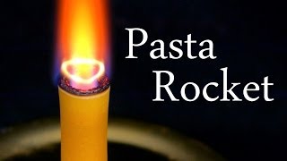 Make A Hybrid Rocket Engine With Pasta Hydrogen Peroxide And Yeast [upl. by Nwahsed]